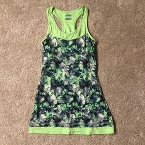 TEK GEAR Neon Long Yoga Tank - Size S